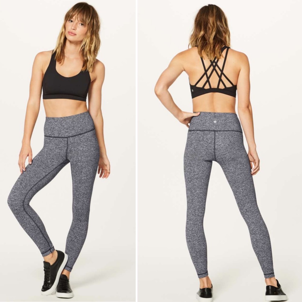 Lululemon Wunder Under Hi-Rise 7/8 Leggings Grey